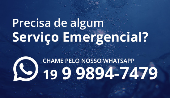 Precisa de algum Serviço Emergencial? Fale direto conosco pelo WhatsApp: 19 9 9894-7479.